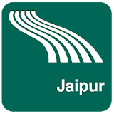 Jaipur Map offline icon