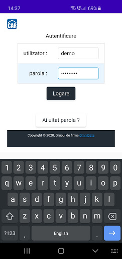 Android application Home'CAR screenshort