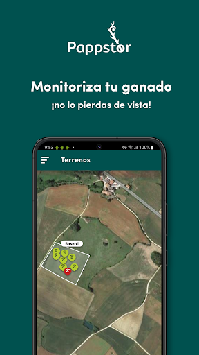 Android application PAPPSTOR precision livestock screenshort