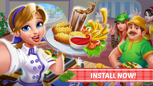 Télécharger Gratuit Jeux de cuisine pour filles Restaurant Craze Fever APK MOD (Astuce) screenshots 5