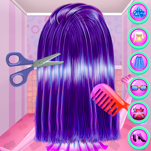 Cosplay Girl Hair Salon  Icon