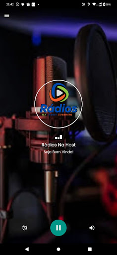 Android application Rádios Na Host screenshort