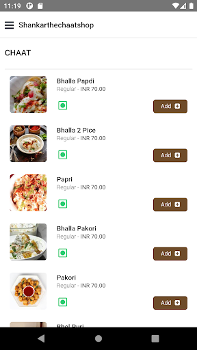 Shankar (The Chaat Shop) Screen 2
