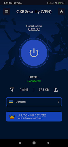 CXB Security (VPN) Screen 2