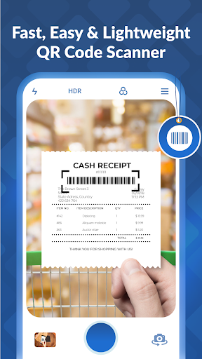 Android application QR scanner - Fast, Safe, Easy screenshort