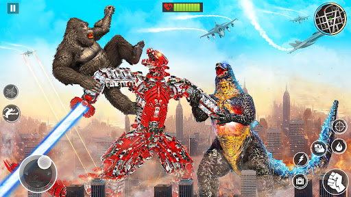 Android application King Kong Angry Gorilla Attack screenshort
