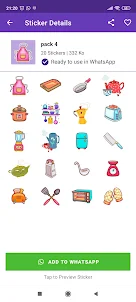 Food and Kitchen - Stickers