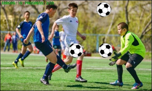 Android application Find Ball screenshort