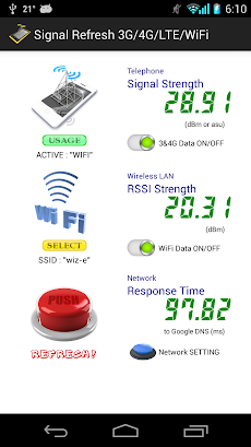 Signal Refresh 3G/4G/LTE/WiFiのおすすめ画像1