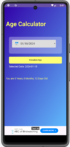 Age Calculator 2024 Screen 3