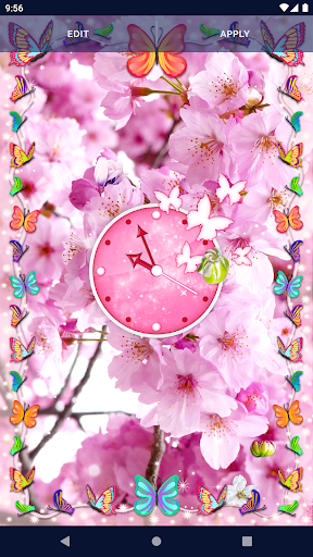 Cherry Blossom Live Wallpaper Screen 2