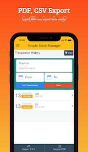 Simple Stock Manager Screenshot
