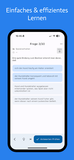 Hundeführerschein Lernapp Screen 2