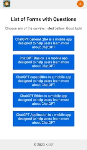 ChatGPT Q&A