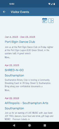 Town of Saugeen Shores Screen 2
