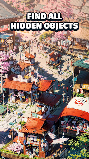Android application Hidden Atlas: Anime Zen Object screenshort