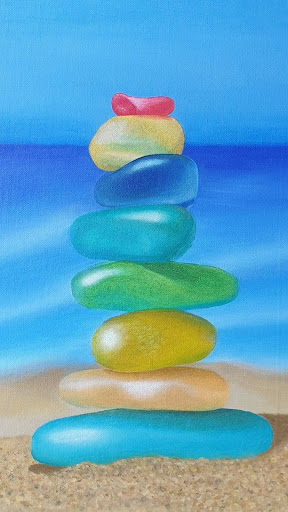 Android application Sea Glass Wallpapers screenshort