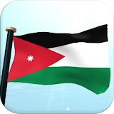 Jordan Flag 3D Free Wallpaper icon