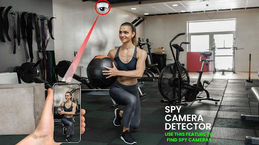 Android application Hidden cam eye detector screenshort