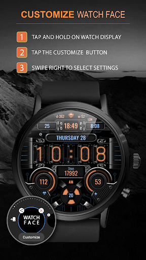WFP 235 Nixie watch face screenshot 27