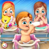Newborn Baby Triplets: Mommy Care Nursery icon