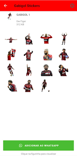 Stickers do Gabigol Screen 2