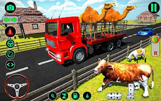 Eid Animals Transport Cow Game - Screenshot 2