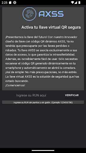 Android application AXSS screenshort