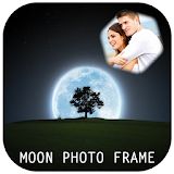 Moon Photo Frames : Add moon to photo icon