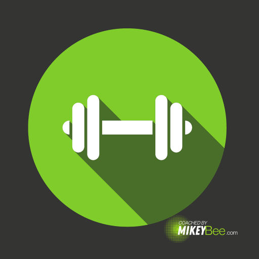 Coached by Mikey Bee logo