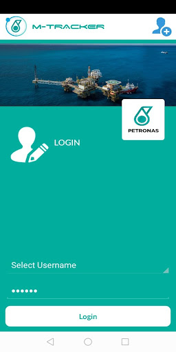 Android application PCSB m-TRACKER screenshort