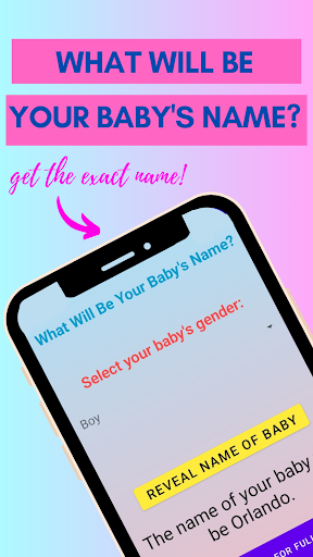 Android application What Will Be Your Baby's Name? screenshort