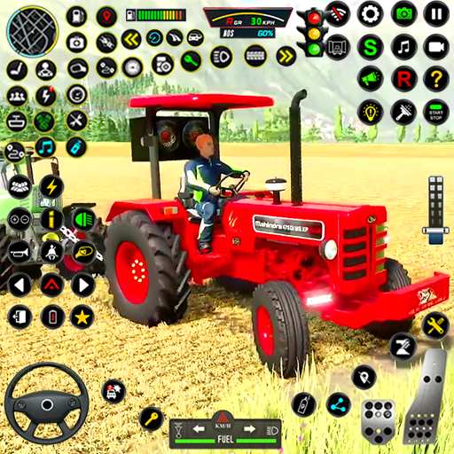 Indian Tractor Simulator Games  Icon
