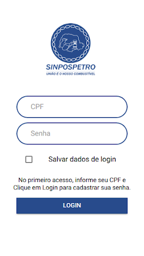 Android application SINPOSPETRO Curitiba e Região screenshort