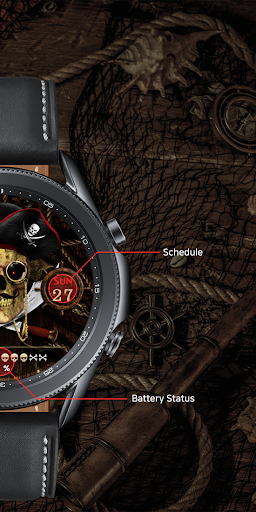 Captain Pirate Skull_Watchface Screen 2