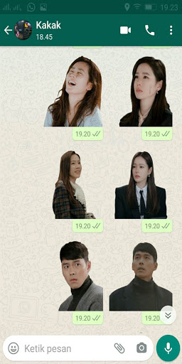 StikerWA Crash Landing On You