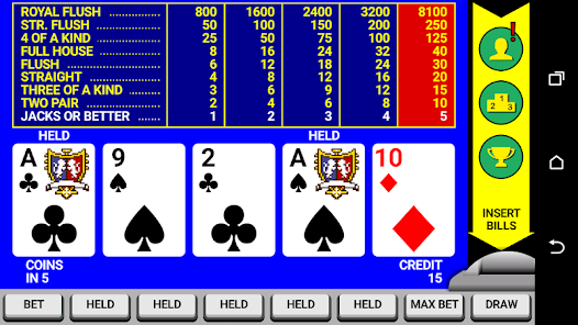 Video Poker Classic Double Up  screenshots 1