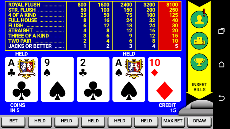 Video Poker Classic Double Up - 6.27 - (Android)