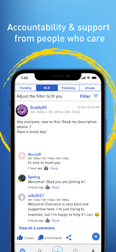Android application Weight Loss Buddy: Weight Loss screenshort