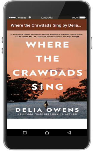 Android application where the crawdads sing Law of screenshort