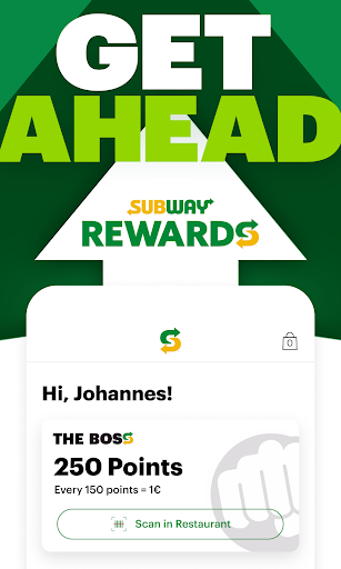 Android application Subway® screenshort