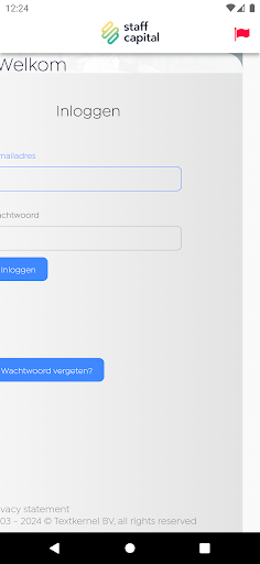 Android application RPO staffing screenshort