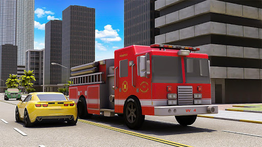 Robot Fire Fighter Rescue Truck  screenshots 10