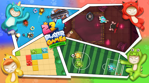 2 3 4 Player Games: Gang Party Screen 2