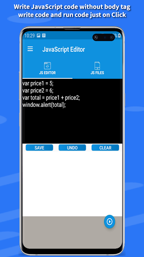 Javascript Editor Javascript Viewer Run Js Code By Saapp Developers Google Play 日本 Searchman アプリマーケットデータ