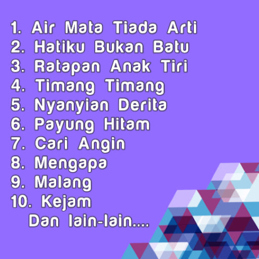 Android application Iis Dahlia Mp3 Offline screenshort