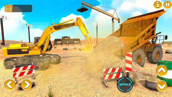 Real Sand Excavator Road Build apkdebit screenshots 1
