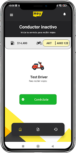 Hey Moto - Driver Screen 2