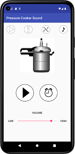 Android application Pressure Cooker Sound screenshort