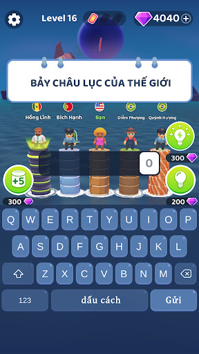 Xếp Chữ Lên Cao: Type Mod Free ADS